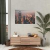92408-145.jpg Gray High-Rise Building at Night Poster