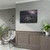 Lighting Strikes on a Stormy Night Over Bangkok's Skyline Poster