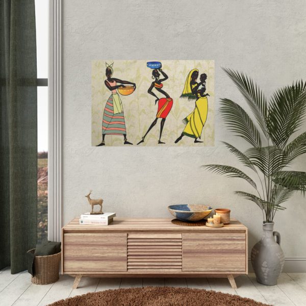 92408-172.jpg Woman Ethic African People Poster
