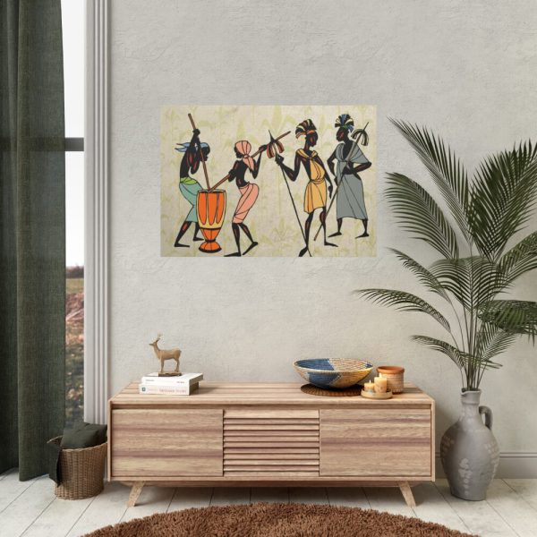 Man Ethic African People Poster