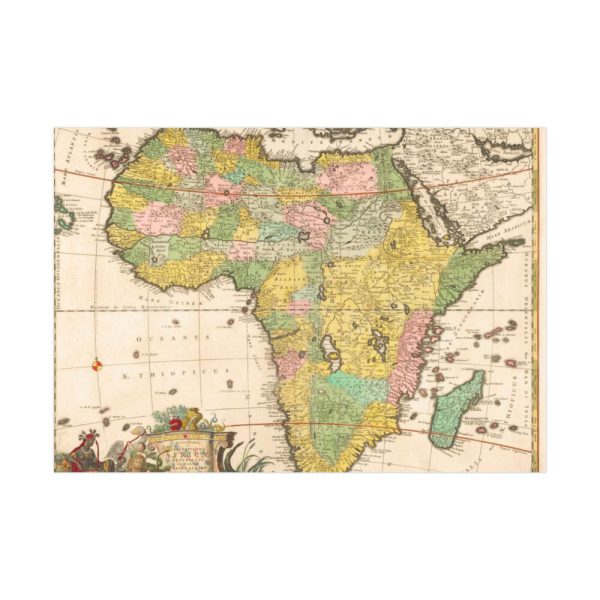 92408-189.jpg Kaart van Afrika by Carel Allard Poster