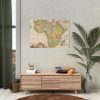 92408-190.jpg Kaart van Afrika by Carel Allard Poster