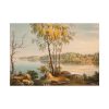 92408-195.jpg Lakeside View Near Träskända Manor, by Magnus Von Wright Poster