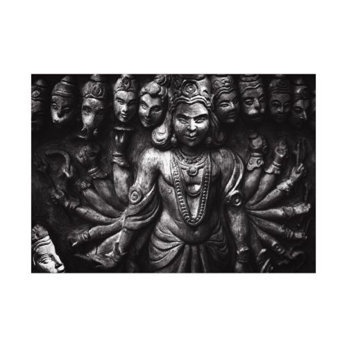 Lord Vishnu, Hindu Religion Sculptures Poster