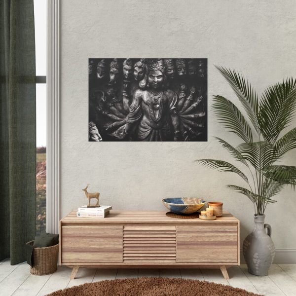 92408-202.jpg Lord Vishnu, Hindu Religion Sculptures Poster