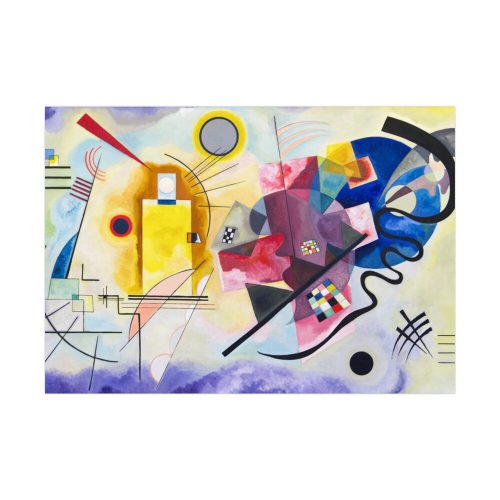 92408-234.jpg Yellow-Red-Blue Abstract Painting by Wassily Kandinsky Poster