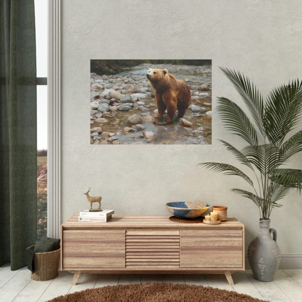 Grizzly Brown Bear Poster