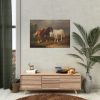 92408-4.jpg Horses after Carl Wahlbom by Magnus Von Wright Poster