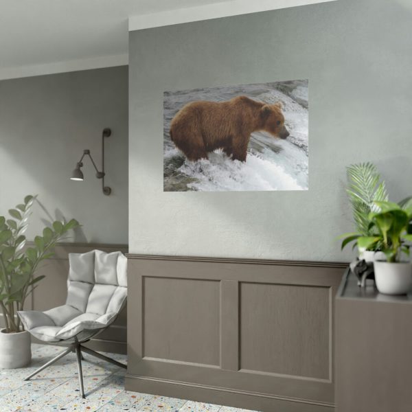 Grizzly Bear In National Park Poster