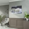 Polar Bears Walking Together Poster