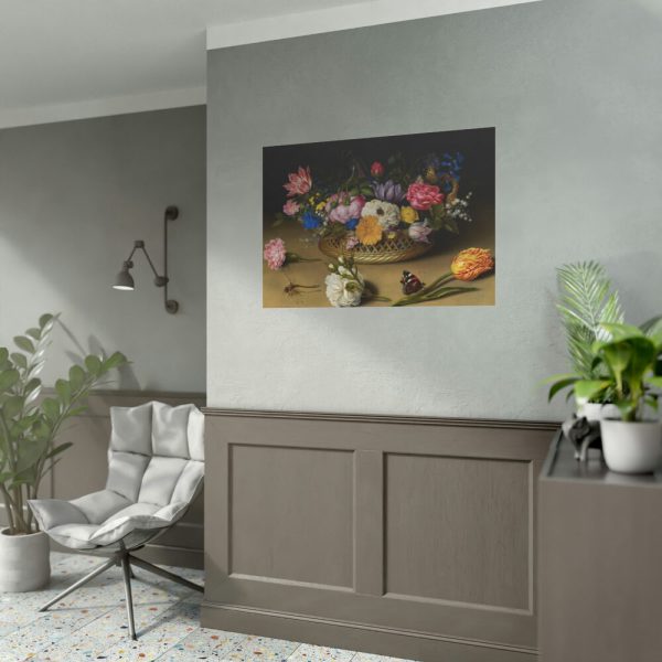 92408-56.jpg Flower Still Life by Ambrosius Bosschaert the Elder Poster