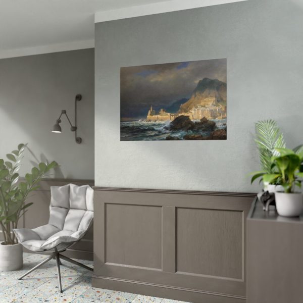 92409-101.jpg Porto Venere, Spezia, Italy by William Stanley Haseltine Poster