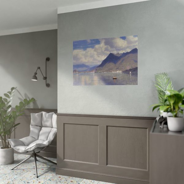 92409-104.jpg Lago Maggiore by William Stanley Haseltine Poster