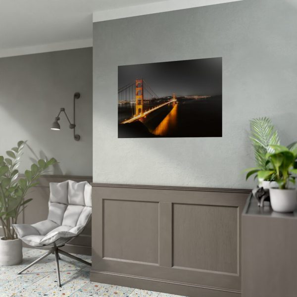 92409-125.jpg Golden Gate Bridge San Francisco Poster