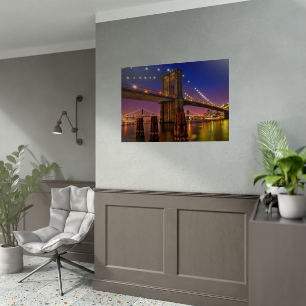 92409-128.jpg Brooklyn Bridge Landmark Historic New York Poster