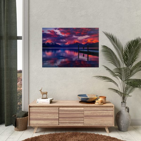 92409-139.jpg Lake McDonald Glacier National Park Montana Poster