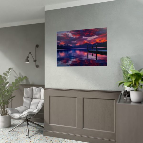 92409-140.jpg Lake McDonald Glacier National Park Montana Poster