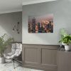 92409-146.jpg Gray High-Rise Building at Night Poster
