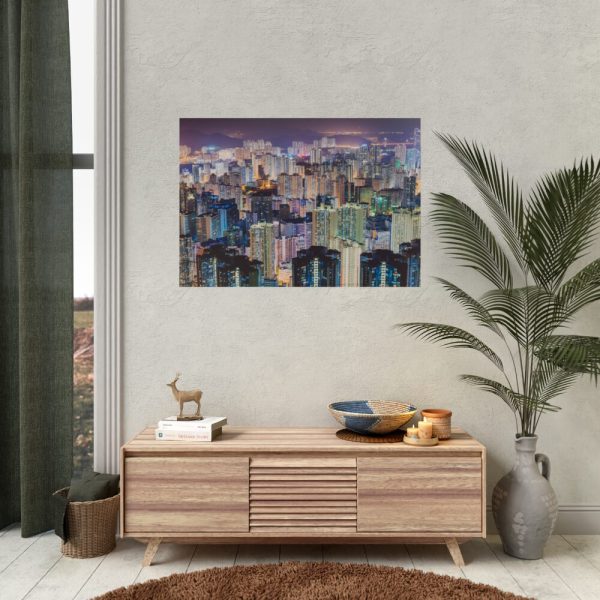 92409-157.jpg Skyscrapers of Hong Kong, China Poster