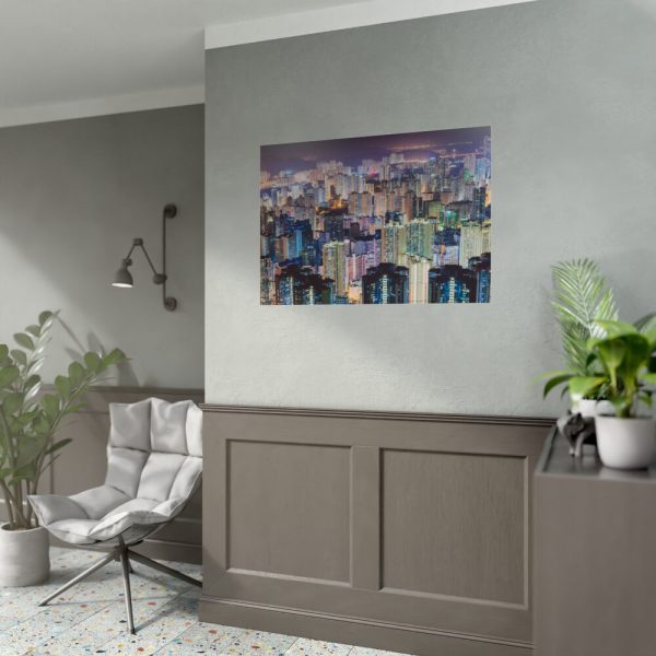 92409-158.jpg Skyscrapers of Hong Kong, China Poster