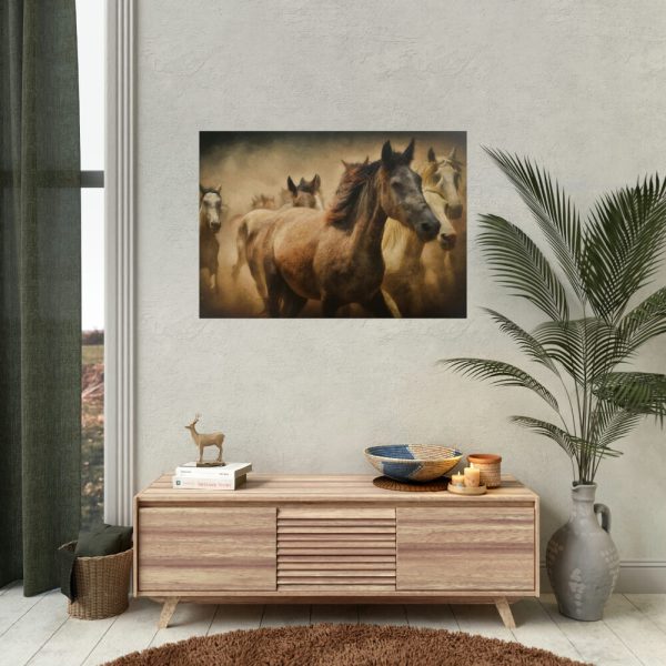 92409-16.jpg Herd of Horses Poster
