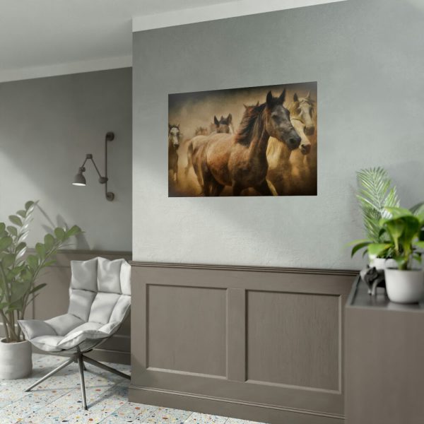 92409-17.jpg Herd of Horses Poster