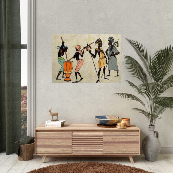 Man Ethic African People Poster