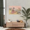 Japanese woman by Suzuki Harunobu Poster