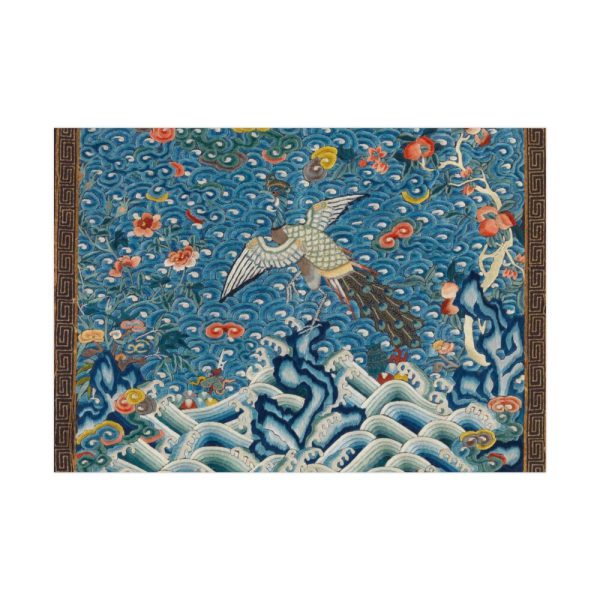 92409-213.jpg Rank Badge with Peacock Poster