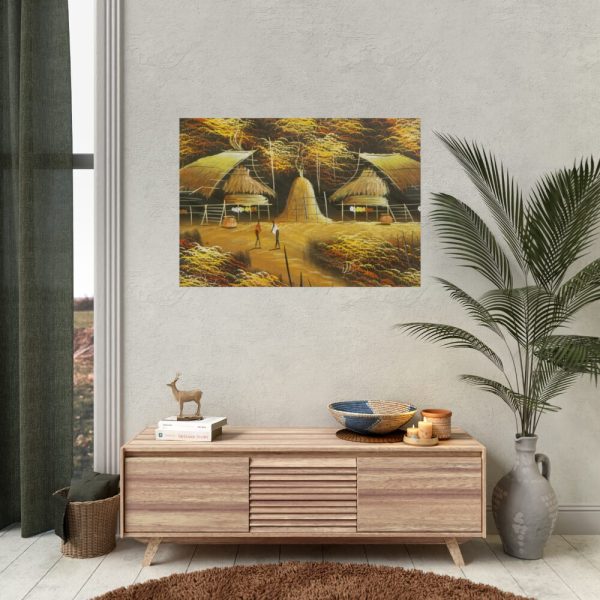 92409-217.jpg Asia Painting Village Poster