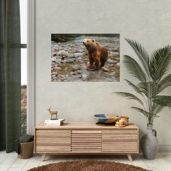 Grizzly Brown Bear Poster