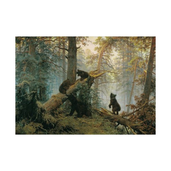 92409-36.jpg Shishkin, Ivan - Morning in a Pine Forest Poster