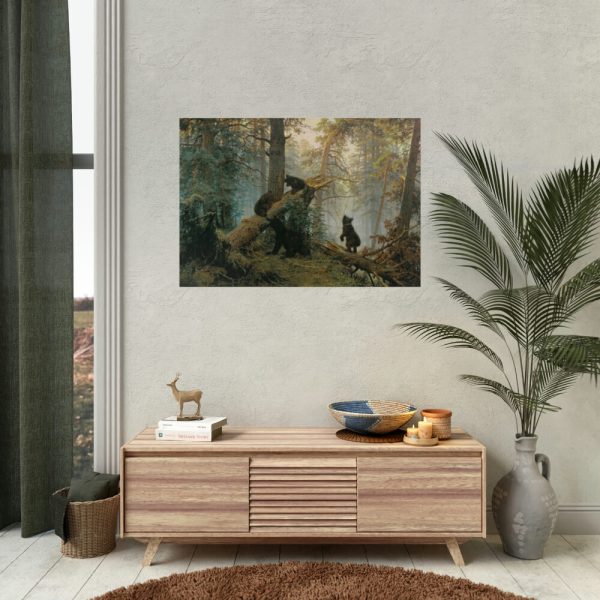 92409-37.jpg Shishkin, Ivan - Morning in a Pine Forest Poster
