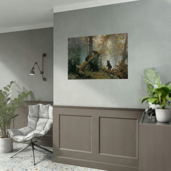 92409-38.jpg Shishkin, Ivan - Morning in a Pine Forest Poster