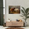 92409-4.jpg Horses after Carl Wahlbom by Magnus Von Wright Poster