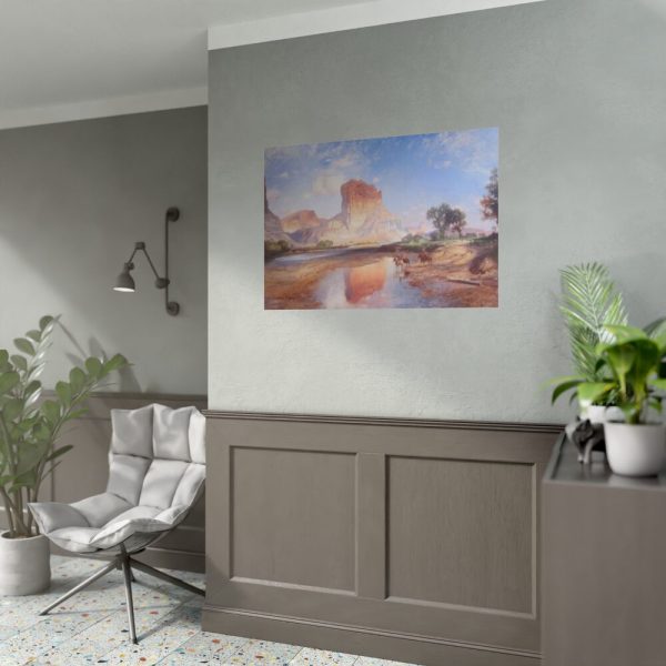 92409-86.jpg O'Neil Butte Grand canyon by Thomas Moran Poster