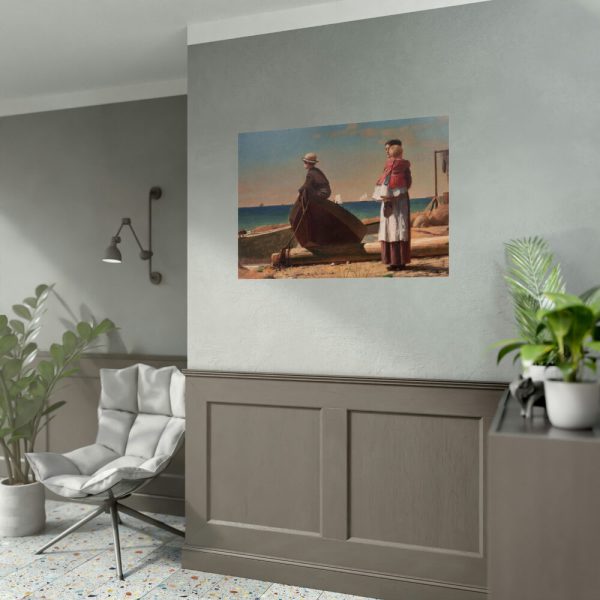 92409-89.jpg Dad's Coming by Winslow Homer Poster