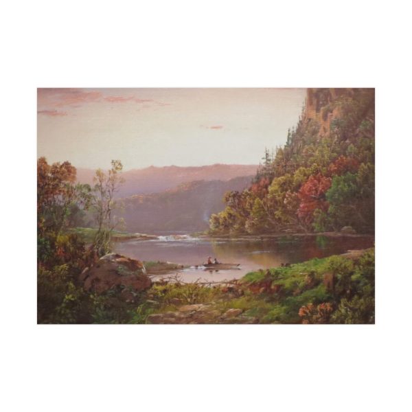 92409-90.jpg On Valley River Virginia by William Louis Sonntag Poster