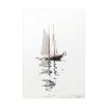 92410-102.jpg Two–Masted Schooner With Dory by Winslow Homer Poster