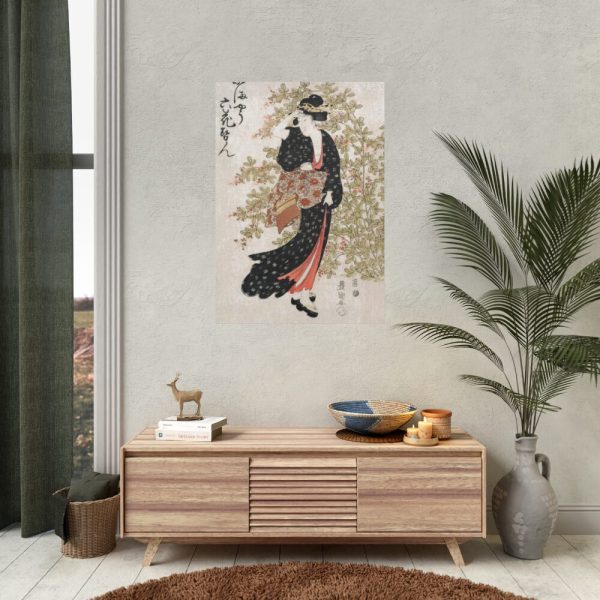 92410-112.jpg Japanese woman by Utagawa Toyokuni Poster