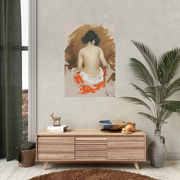 92410-121.jpg Naked Japanese Woman by William Merritt Chase Poster