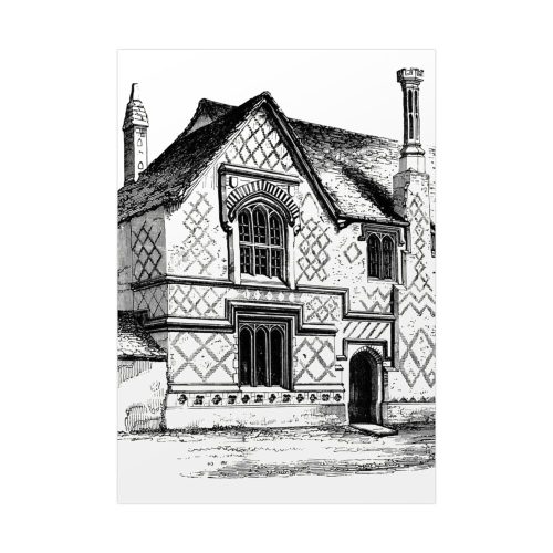 92410-123.jpg Residential Building by Gazette Des Beaux-Arts Poster