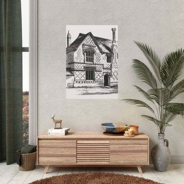 92410-124.jpg Residential Building by Gazette Des Beaux-Arts Poster