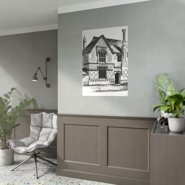 92410-125.jpg Residential Building by Gazette Des Beaux-Arts Poster
