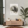 92410-130.jpg Jesus Christ Portrait by Rufus Wilmot Griswold Poster