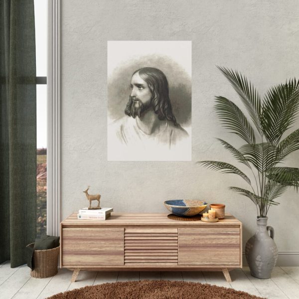 92410-130.jpg Jesus Christ Portrait by Rufus Wilmot Griswold Poster