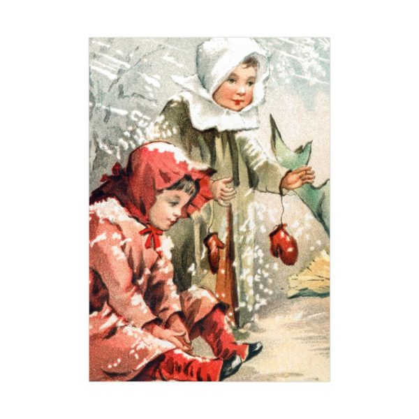 92410-132.jpg Hark! What Mean Those Holy Voices by L. Prang & Co Poster