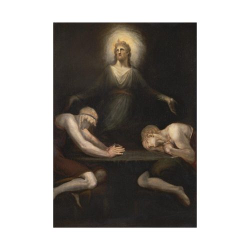 Christ Disappearing at Emmaus Royal Academy of Arts Poster