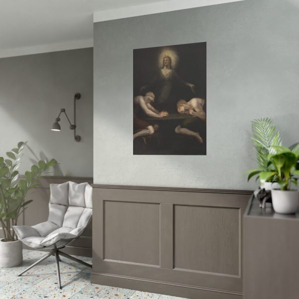 92410-143.jpg Christ Disappearing at Emmaus Royal Academy of Arts Poster