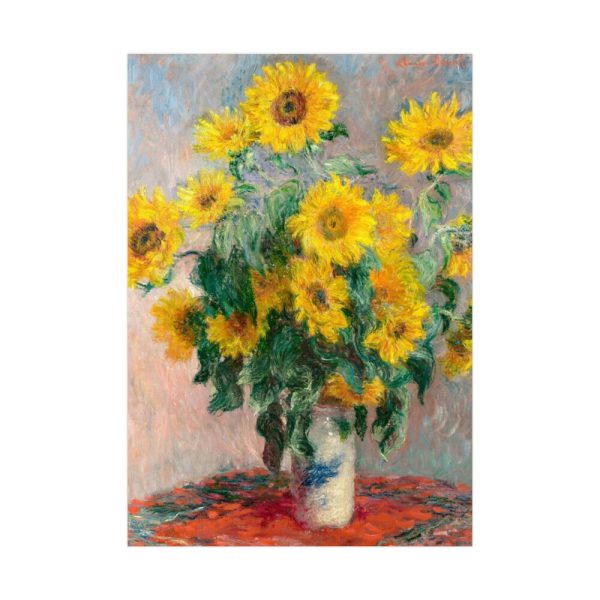 92410-144.jpg Bouquet of Sunflowers by Claude Monet Poster